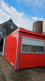 Metalen kantine/kantoor unit, Ophalen