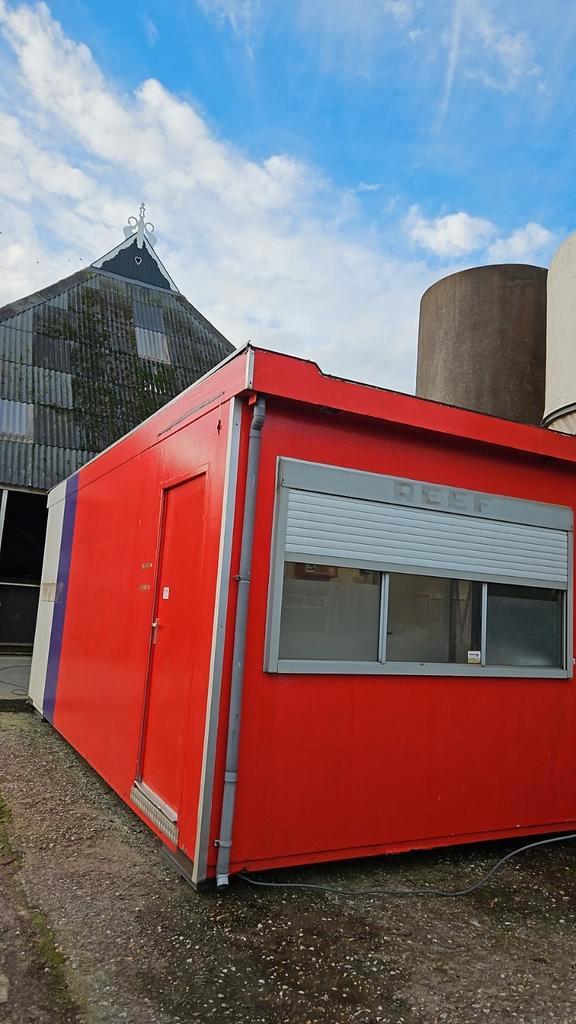 Metalen kantine/kantoor unit, Zakelijke goederen, Machines en Bouw | Keten en Containers, Ophalen