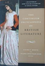 The Continuum Encyclopedia of British Literature, Steven R Serafin, Ophalen of Verzenden, Zo goed als nieuw, Amerika