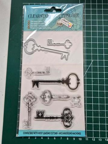 clearstamps sleutels met snijmallen beschikbaar voor biedingen