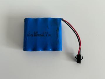 Ni-Cd AA 2000mah 4.8v accu rc modelbouw beschikbaar voor biedingen