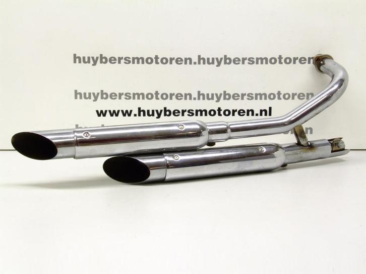 Uitlaat dempers Custom Yamaha XVS650 Dragstar, Motoren, Onderdelen | Yamaha, Gebruikt, Ophalen