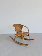 VINTAGE ROTAN KINDER SCHOMMELSTOEL, Ophalen, Gebruikt, -, -