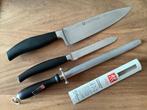 Zwilling J.A. Henckels 5 sterren messen messenset keukenmes, Ophalen of Verzenden, Gebruikt, Rvs of Chroom