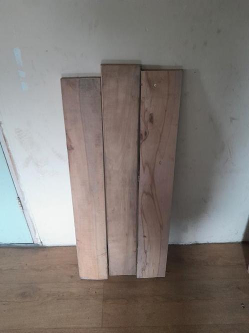 Houten planken bv voor lambrisering, Doe-het-zelf en Verbouw, Hout en Planken, Gebruikt, Plank, Minder dan 200 cm, 25 tot 50 mm