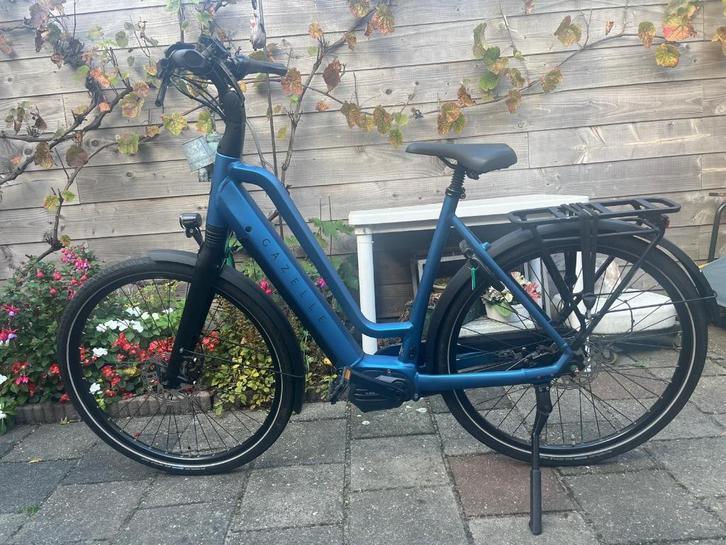 Gazelle Chamonix C7 HMS, Fietsen en Brommers, Elektrische fietsen, Zo goed als nieuw, Gazelle, 55 tot 59 cm, 50 km per accu of meer