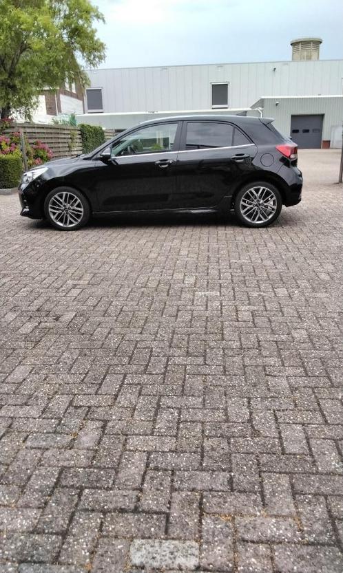 Kia Rio 1.0 T-gdi Mhev Ecodynamics 100pk 2023 Zwart, Auto's, Kia, Particulier, Rio, ABS, Achteruitrijcamera, Adaptieve lichten