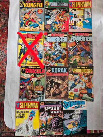 Klassieke Nederlandse stripboeken beschikbaar voor biedingen