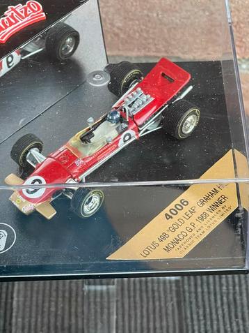 1:43 QUARTZO LOTUS 49B ‘GOLD LEAF’ GRAHAM HILL ….. 20,- beschikbaar voor biedingen