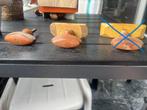 Houten ovale deurkruk, Ophalen of Verzenden, Gebruikt, Overige materialen, Klink of Kruk