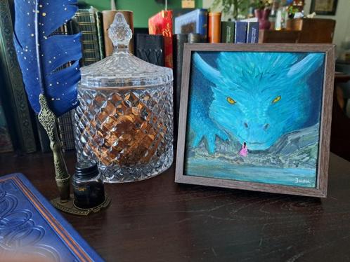 Fantasy art - BERYL PROTECTOR, Antiek en Kunst, Kunst | Schilderijen | Klassiek, Ophalen of Verzenden