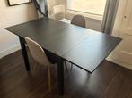 Uitschuitbare eettafel, Huis en Inrichting, Tafels | Eettafels, Ophalen, Gebruikt, 50 tot 100 cm, 150 tot 200 cm