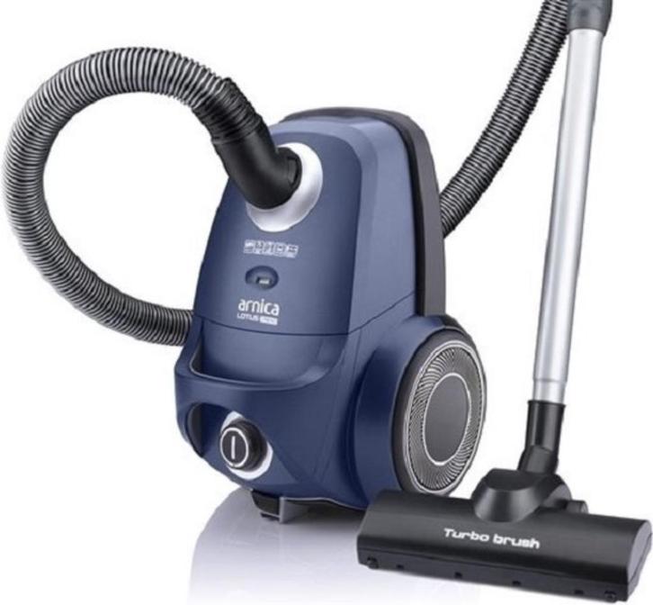 Nieuw-Arnica - Lotus - 700W - 4,5L - Turbo Borstel - Blauw, Witgoed en Apparatuur, Stofzuigers, Nieuw, Stofzuiger, Minder dan 1200 watt