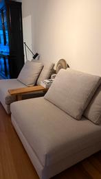 Twee lounge stoelen - kleine bank, Huis en Inrichting, Banken | Sofa's en Chaises Longues, Ophalen, Eenpersoons, 75 tot 100 cm