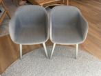 Twee Muuto Fiber Eetkamerstoelen - Kvadrat Stof, Ophalen, Gebruikt, Twee, Stof