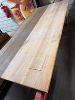 Teak houten blad, 200 cm of meer, Zo goed als nieuw, Rechthoekig, 50 tot 100 cm