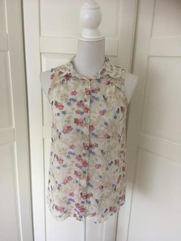New Look blouse top met bloemen en vlinders, maat 34 XS beschikbaar voor biedingen