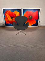 Fritz Hansen Arne Jacobsen - Swan chair, Huis en Inrichting, Fauteuils, Minder dan 75 cm, Ophalen of Verzenden, Metaal, Zo goed als nieuw