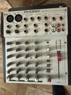 Phonic MU 802 4 kanaals mixer mengpaneel, Ophalen of Verzenden, Gebruikt