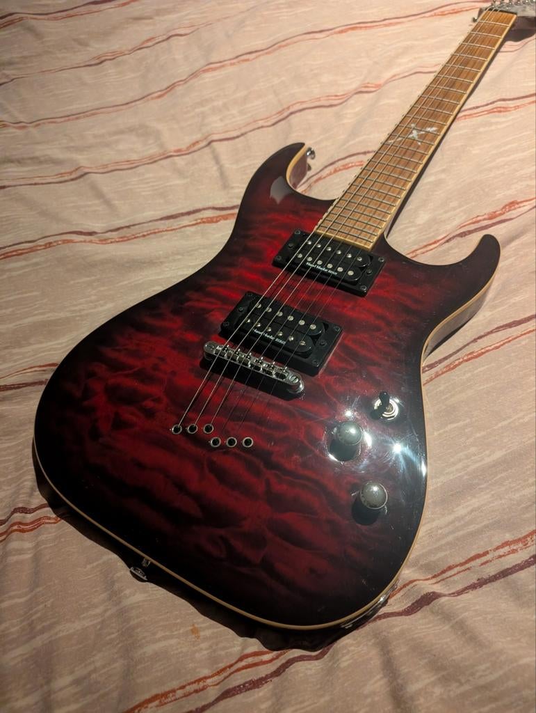 Washburn X-50pro Wineburst Elektrische Gitaar, Muziek en Instrumenten, Ophalen of Verzenden, Gebruikt, Solid body, Overige merken