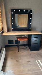 Kaptafel, Huis en Inrichting, Ophalen, Gebruikt, 100 tot 150 cm, 100 tot 150 cm