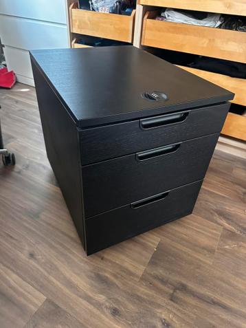 Zwart ikea galant ladeblok - afbeelding 4