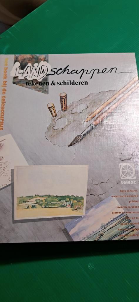 Landschappen Tekenen & Schilderen - Teleac Cursus, Boeken, Hobby en Vrije tijd, Gelezen, Tekenen en Schilderen, Ophalen