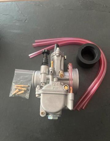 24mm vlakschuif carburateur nieuw beschikbaar voor biedingen