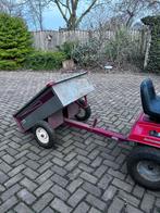 zitmaaier  Tuintrekker kar  wagen, Ophalen, Zo goed als nieuw, Elektrische starter