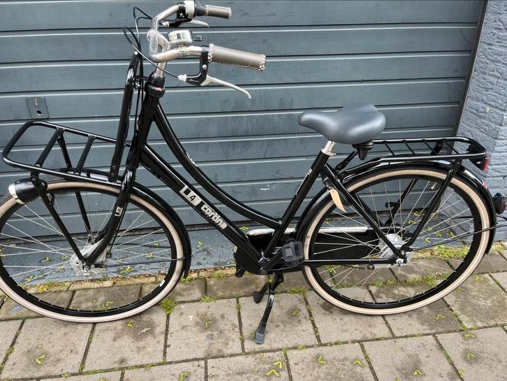 Zeer nette Cortina 26 meisjes transportfiets met 3v, Fietsen en Brommers, Fietsen | Meisjes, Zo goed als nieuw, 26 inch of meer