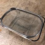 Rechthoekig vergiet zeef 32x22 cm, Huis en Inrichting, Keuken | Potten en Pannen, Ophalen of Verzenden, Zo goed als nieuw