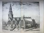 Amsterdam, Oude Kerk, Visscher/Blaeu, zeldzaam, 1611., Verzenden