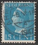 Nederland 1940 337 Wilhelmina 15c, Gest Arnhem, Postzegels en Munten, Postzegels | Nederland, Ophalen of Verzenden, T/m 1940, Gestempeld