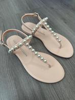 Stuart Weitzman jelly sandalen 36,5, Stuart Weitzman, Zo goed als nieuw, Roze, Sandalen of Muiltjes
