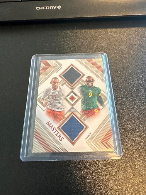 Futera Unique Masters Sneijder/Eto'o 04/05, Verzamelen, Overige Verzamelen, Zo goed als nieuw, Ophalen of Verzenden