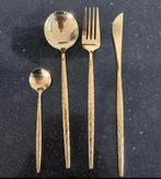 Bestekset barok goud 176- delig, Overige materialen, Ophalen of Verzenden, Zo goed als nieuw, Vaatwasserbestendig