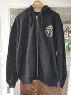 Hoodie met rits - Lucky 13 - Dead Skul - Zwart - maat 2 x L, Zwart, Overige maten, Ophalen of Verzenden, Zo goed als nieuw