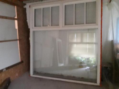 kozijn met isolatieglas, Doe-het-zelf en Verbouw, Kozijnen en Schuifpuien, Gebruikt, Raamkozijn, Hout, 225 cm of meer, 150 tot 225 cm