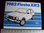 sticker ford fiesta XR2 1982 logo vintage, Auto of Motor, Zo goed als nieuw, Verzenden