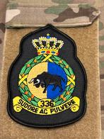 Kroon embleem 336 SQN, Verzamelen, Verzenden, Luchtmacht, Nederland, Embleem of Badge