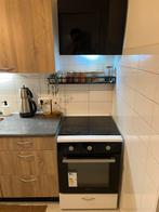 oven, elektrische kookplaat en afzuigkap, Witgoed en Apparatuur, Kookplaten, Zo goed als nieuw, Vrijstaand, Elektrisch, 4 kookzones