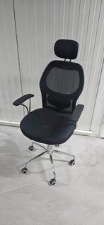 Verstelbare bureaustoel, Ophalen, Zo goed als nieuw, Zwart