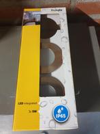 Led integrated zilverkleurige spotjes, Prolight LED, 2 stuks, Ophalen of Verzenden, Nieuw, Lamp met armatuur