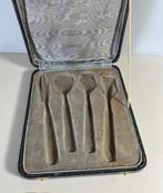 Franse cassette met vis, schaaldieren, hors-d'oeuvre bestek, Antiek en Kunst, Antiek | Bestek, Ophalen of Verzenden