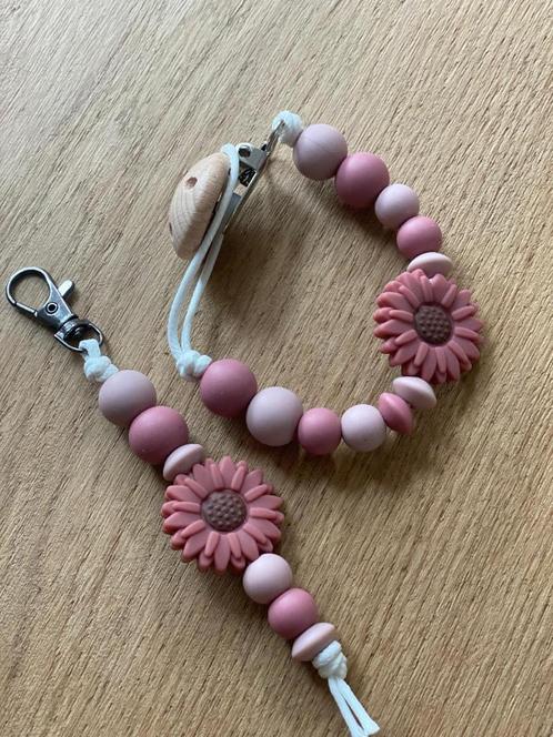 Gepersonaliseerde speenkoorden, Kinderen en Baby's, Kraamcadeaus en Geboorteborden, Nieuw, Kraamcadeau, Ophalen of Verzenden