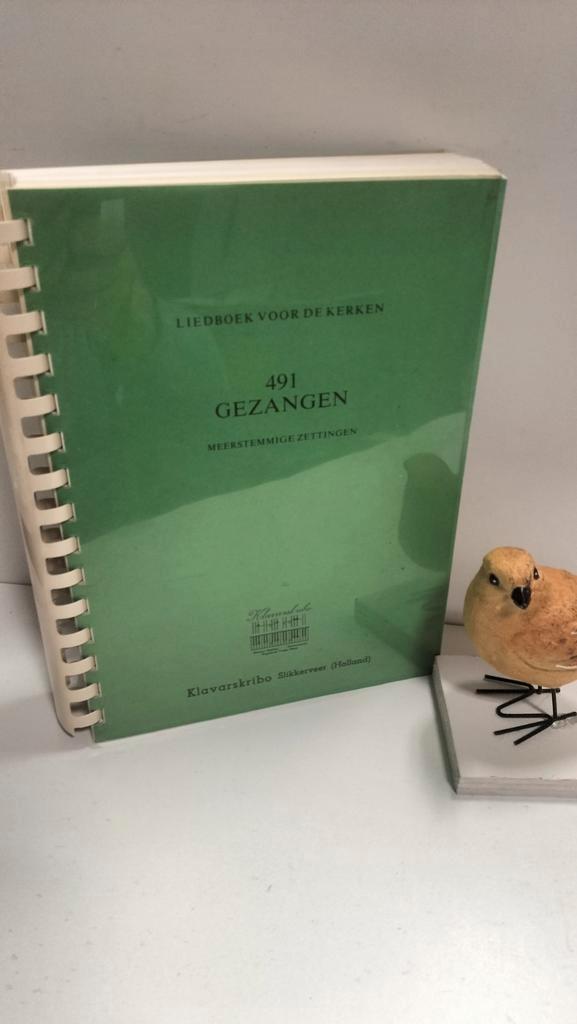 Liedboek voor de kerken;  491 gezangen (Klavarskribo), Muziek en Instrumenten, Bladmuziek, Gebruikt, Artiest of Componist, Religie en Gospel