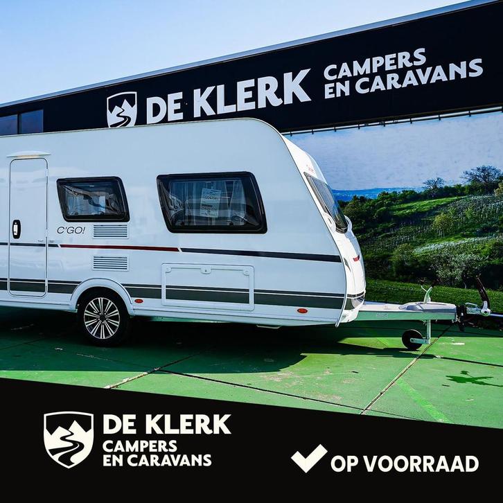 Dethleffs C-GO 475 EL Black Friday (bj 2025), Caravans en Kamperen, Caravans, Bedrijf, tot en met 3, 1000 - 1250 kg, Dethleffs