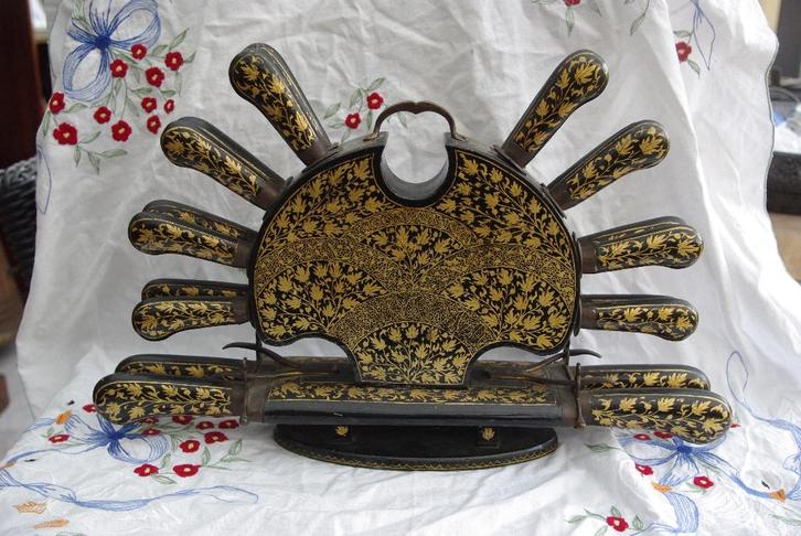 Trancheer set  ( Vorkjes en messen, Antiek en Kunst, Antiek | Bestek, Ophalen of Verzenden