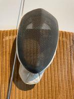 Schermmasker en floret ter decoratie, Sport en Fitness, Ophalen, Gebruikt, Schermen, Vechtsportmateriaal