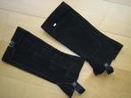 Nieuw! Suede gamaschen paardensport DMS maat L Snazzeys, Verzenden, Zwart, DMS, Nieuw